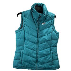 Faded Glory Women Vest Color Green Mint Lining Polyester  Vest Size M (8-10)